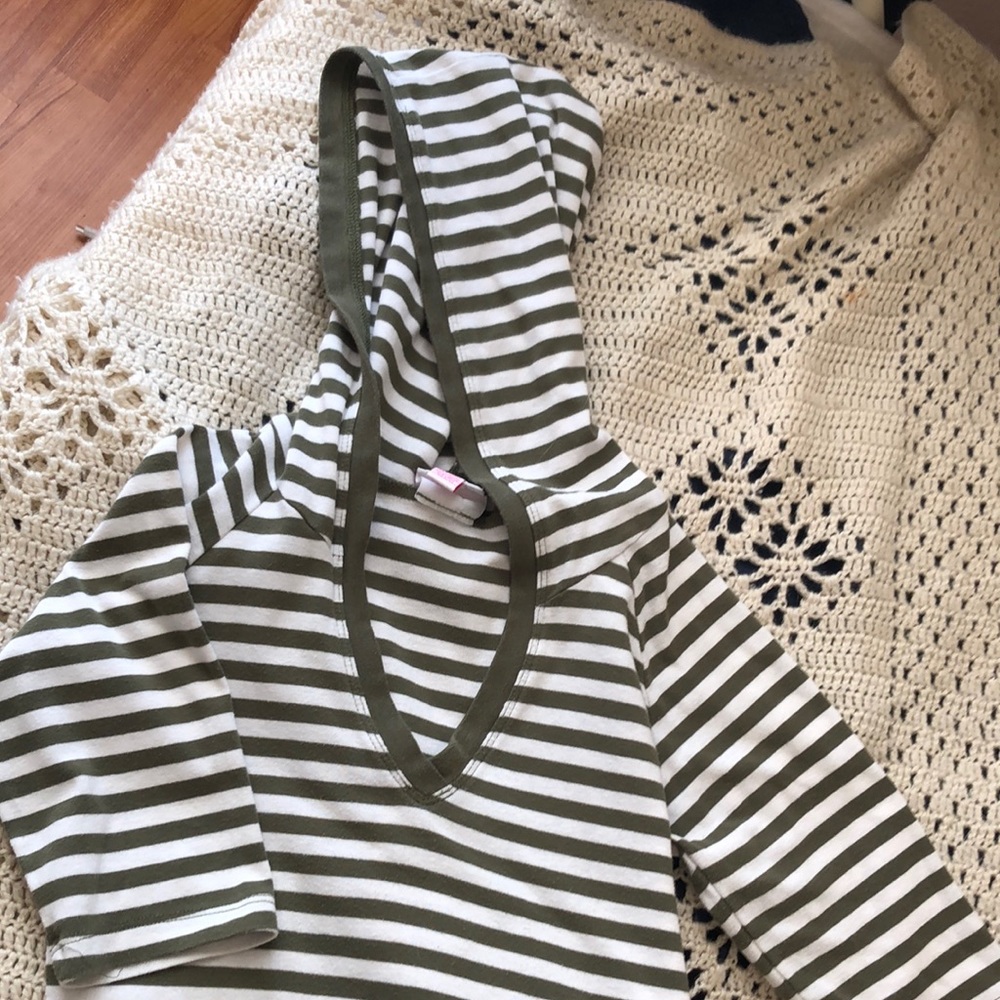 One Step Up women’s top size M 65% cotton hoodie